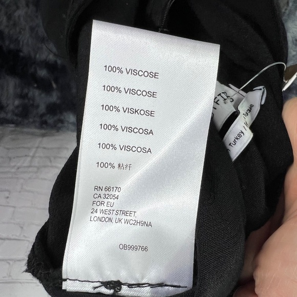 👗NWT🤩 |•URBAN OUTFITTERS•| Black Tie Back Dress Size Medium - Picture 10 of 13